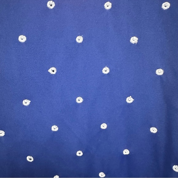 Jude Connally Beth Eyelet Shift Dress Navy White Size Small NEW WITH TAGS - Picture 5 of 10